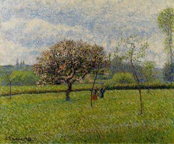 Camille Pissarro : Flowering Apple Trees at Eragny